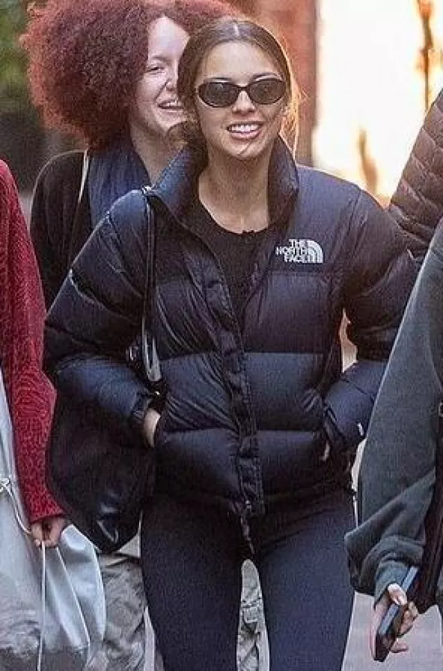 Oliver Peoples Khaite 1969C Oval Sunglasses worn by  Olivia Rodrigo in Melbourne on October 8, 2024