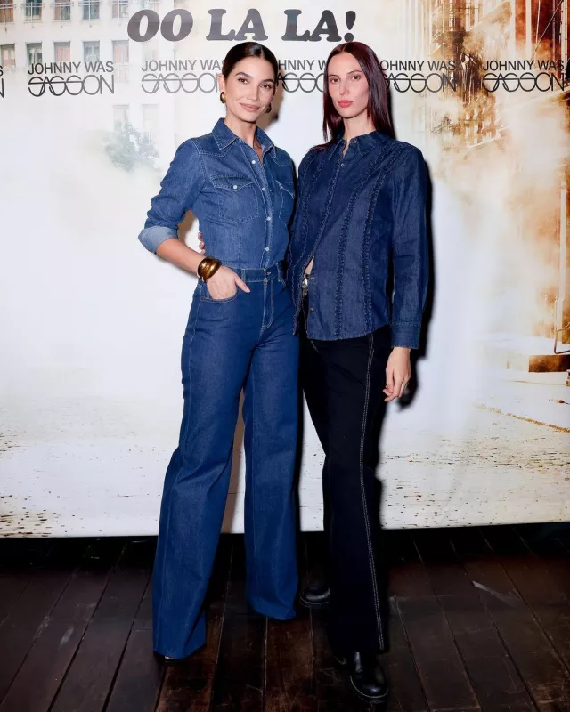 Misho Sirena Cuff worn by  Lily Aldridge at Johnny Was X Sasson Launch on October 10, 2024