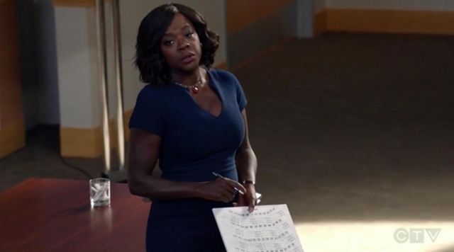 the dress Annalise Keating (Viola Davis) in How to Get Away with Murder
