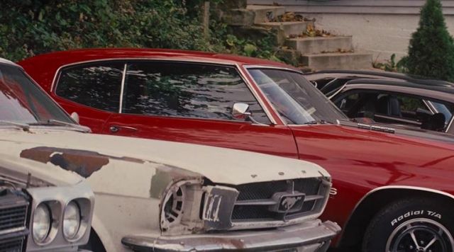La Ford Mustang cassé dans Jack Reacher