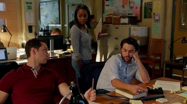 striped top from Michaela Pratt (Aja Naomi King) in ' How to get away with murder