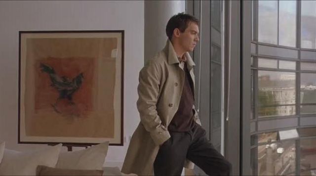 The trench of Jonathan Rhys-Meyers in Match Point