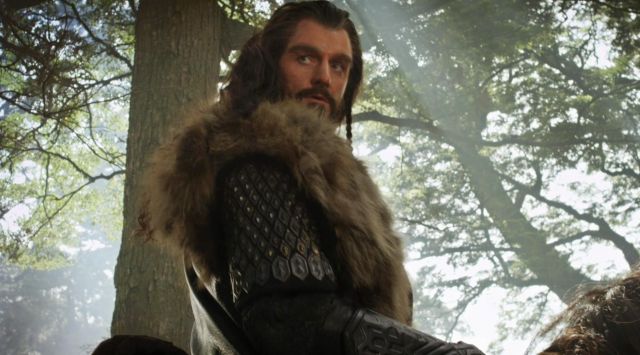 Le costume de Tho­rin Écu-de-Chêne (Ri­chard Ar­mi­tage) dans Le Hob­bit