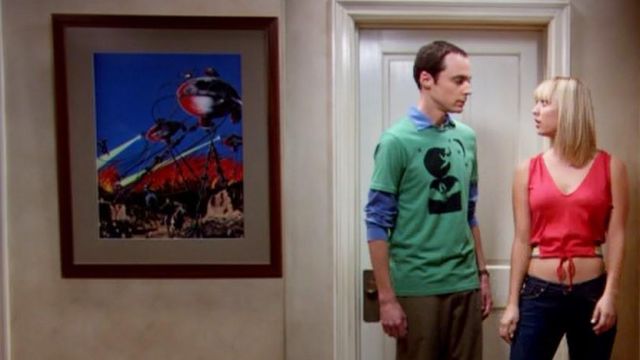 The post War of the Worlds in Sheldon Cooper in The Big Bang Theory