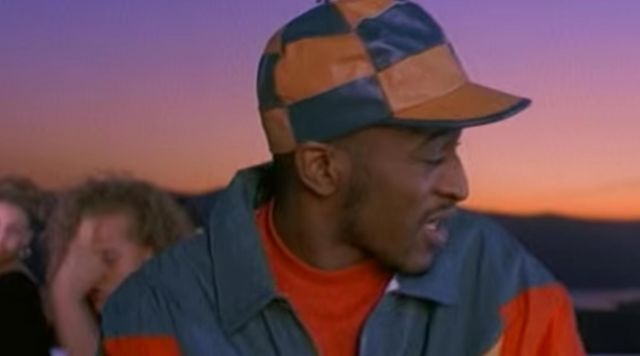 cap leather Rakim was in the video for "Whose sweat the technique"