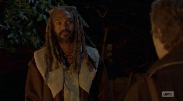 The mantle of Ezekiel (Khary Payton) in The Walking Dead season 7