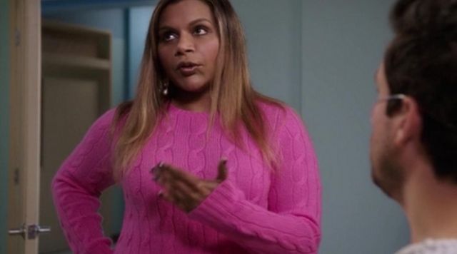 The pull of Mindy Lahiri (Mindy Kaling) in The Mindy Project