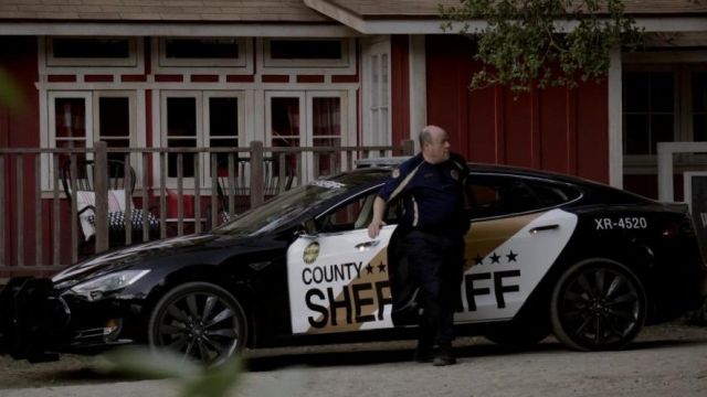 The Sheriff's Tesla Model S in Extant