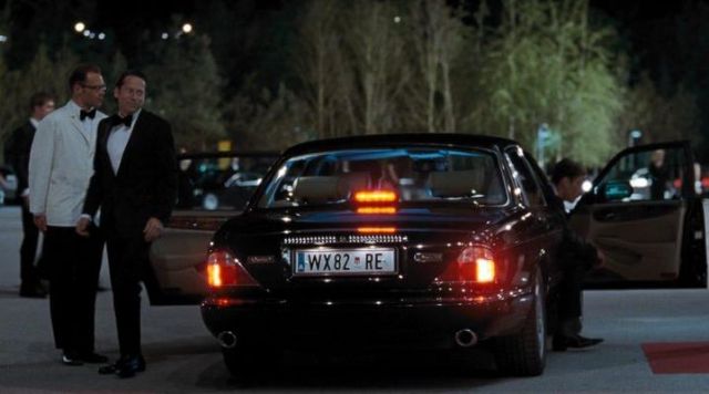 Jaguar XJ8 used by Dominic Greene (Mathieu Amalric) as seen in Quantum of Solace