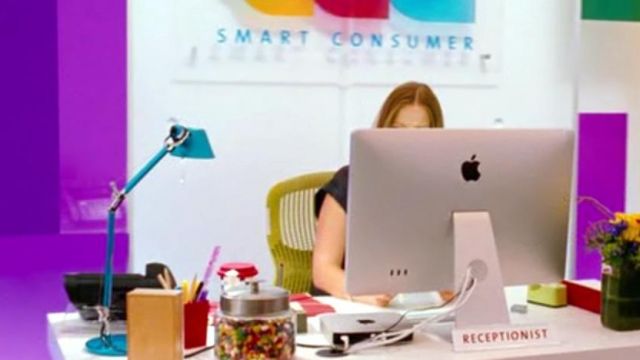 The iMac of the hostess of the host of Smart Consumer in Target
