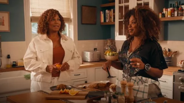 Jordan Renegade Veste portée par Robyn McCall (Queen Latifah) comme on le voit dans The Equalizer (S05E03)