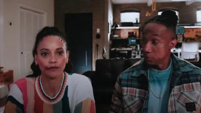 Mother The Itsy Crop Sweater porté par Lacey Quinn (Gabrielle Walsh) comme on le voit dans Found (S02E04)