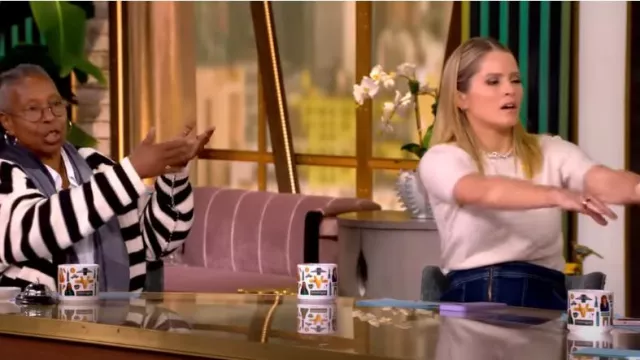 Ramy Brook Marietta Skirt worn by Sara Haines as seen in The View on November 11, 2024