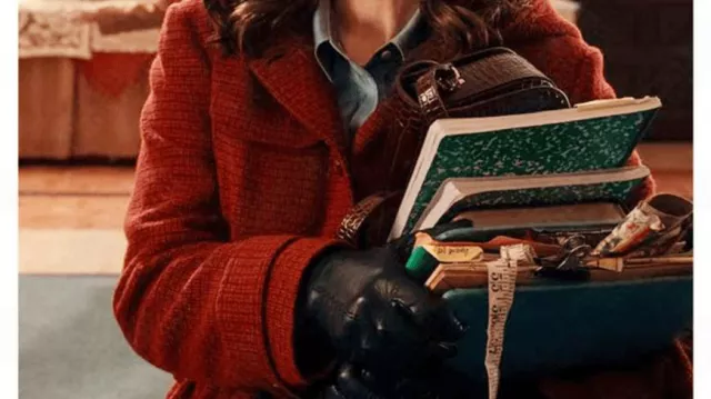 Red Hooded Coat Worn By Grace Judy Greer In The Best Christmas