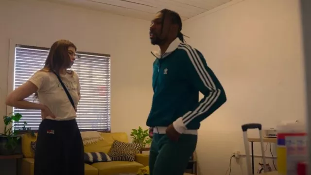 Adidas Adicolor Classics Beckenbauer Track Jacket worn by Noah Lyles as seen in SPRINT (S02E01)