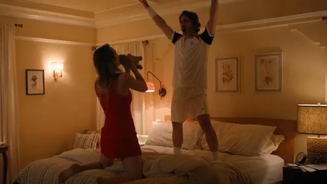Fila Essentials Short Sleeve Tee worn by Nathan Bartlett (Chris Messina) as seen in Based on a True Story (S02E05)
