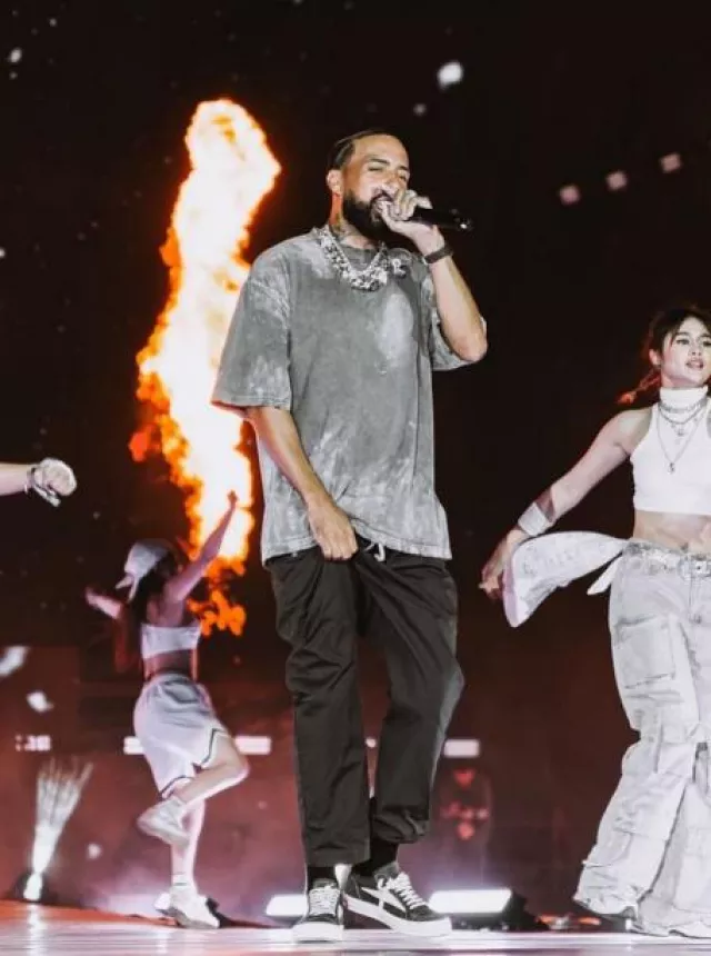 Rick Owens Black Straight Bela Pants worn by French Montana on the Instagram account @frenchmontana