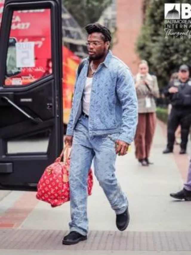 Louis Vuitton x Timberland 6" Boot Black worn by Derrick Henry on the Instagram account @rams