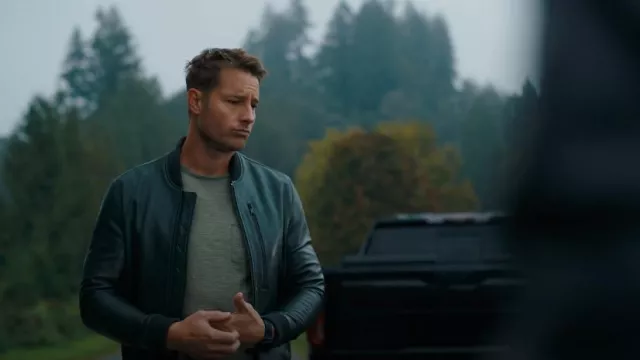 Chaqueta de Alexis de Sly And Co usada por Colter Shaw (Justin Hartley) como se ve en Tracker (S02E05)