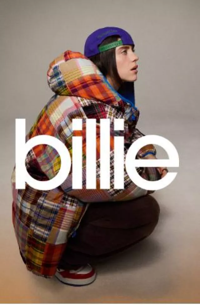 Supreme Madras Reversible Windstopper Puffer Jacket worn by Billie Eilish on Complex Instagram Post on December 5, 2024