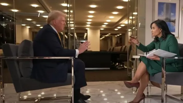 Jupe crayon Hobbs Scarlett portée par Kristen Welker comme on le voit dans Today le 9 décembre 2024
