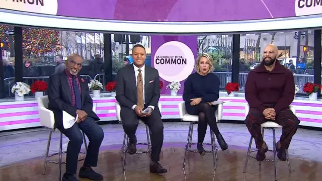 Kardo Roy Pants worn by Common as seen in Today on  December 10, 2024