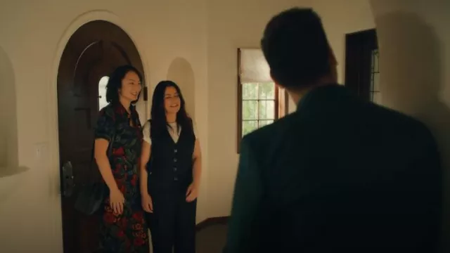 Lucy Et Yak Ragan Combinaison En Coton En Imprimé Maria Portée Par Sarah Weber (Poppy Liu) Comme on le voit dans No Good Deed (S01E02)