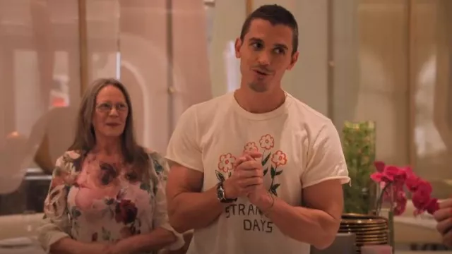 Imogene + Willie The Strange Days Tee worn by Antoni Porowski as seen in Queer Eye (S09E01)