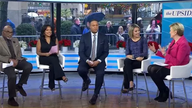 Spanx La combinaison parfaite portée par Sheinelle Jones comme on le voit dans Today le 16 décembre 2024