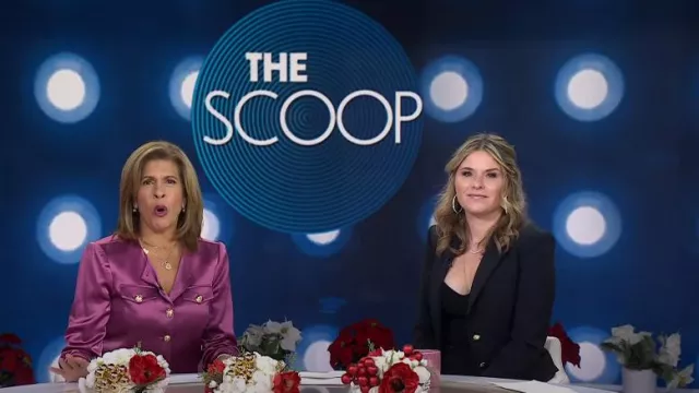 Veronica Beard Izara Dickey Jacket worn by Jenna Bush Hager as seen in Today with Hoda & Jenna on December 18, 2024