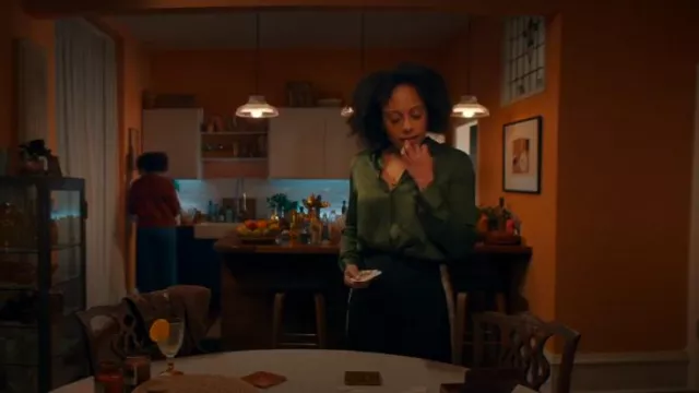 Reiss Poppie Pants worn by DI Kat Donovan (Rosalind Eleazar) as seen in Missing You (S01E01)