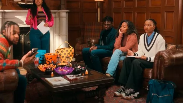Converse Run Star Motion Hi In Black White worn by Whitney Chase (Alyah Chanelle Scott) as seen in The Sex Lives of College Girls (S03E06)