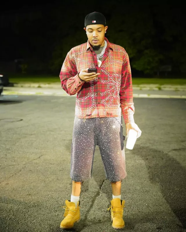 Timberland 6" Premium Boot 'Wheat' worn by G Herbo on the Instagram account @nolimitherbo