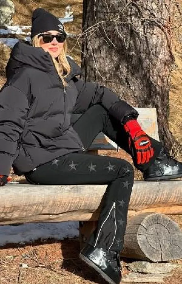 Moon Boot Icon Low PVC Snow Boots worn by Chiara Ferragni on her Instagram on January 4, 2025