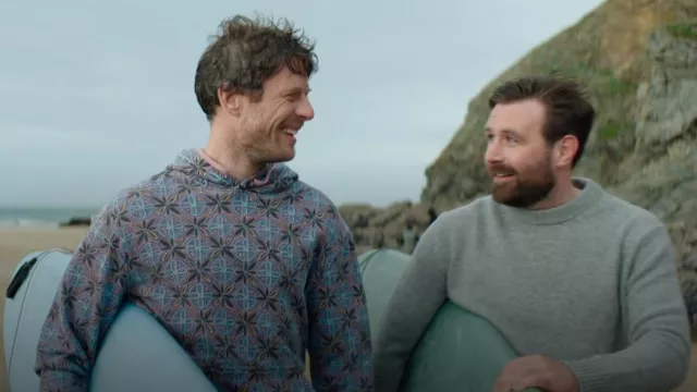 ArketHeavy Knit Wool Jumper worn by Miles Lambert (James McArdle) as seen in Playing Nice (S01E01)