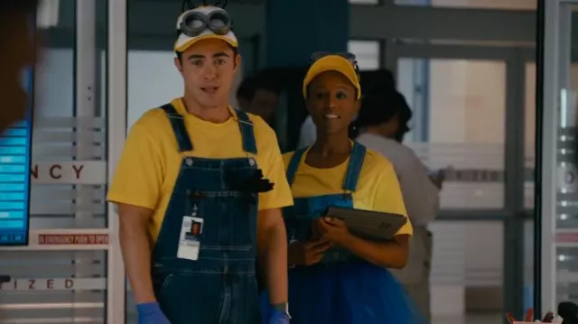 Levi's Red Tab Men's Overalls worn by John Frost (Darren Barnet) as seen in Chicago Med (S10E05)