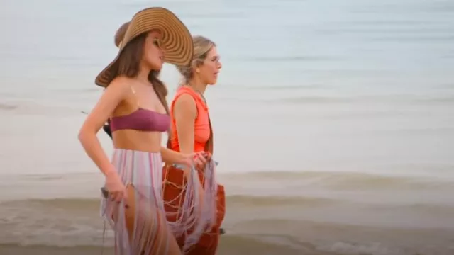 Visière entrelacée culte Gaia Magda portée par Brynn Whitfield comme on le voit dans The Real Housewives of New York City (S15E13)