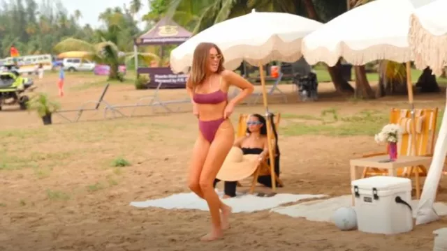 Oseree Lumière - Bikini métallisé orné d’une robe portée par Brynn Whitfield dans The Real Housewives of New York City (S15E13)
