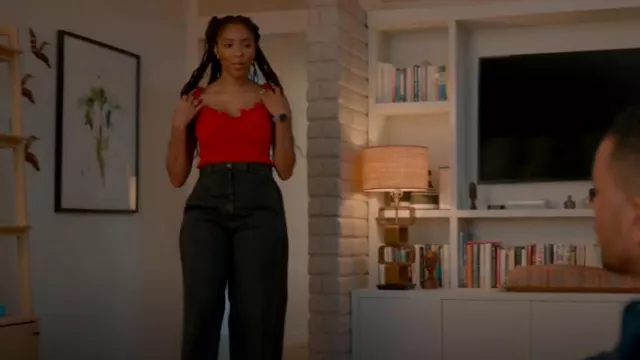 Pantalon Rachel Comey Tamar porté par Gaby (Jessica Williams) comme on le voit dans Shrinking (S02E11)