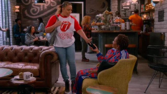 Paige Zoe Wedges worn by Regina Upshaw (Kim Fields) as seen in The Upshaws (S06E03)