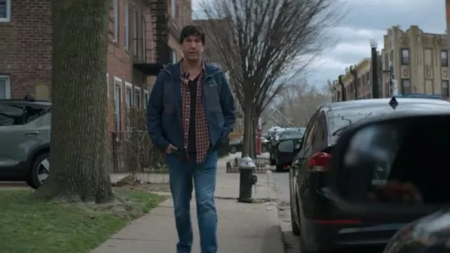 Patagonia R2 Techface Hoody worn by Anthony (David Schwimmer) as seen in Goosebumps (S02E01)