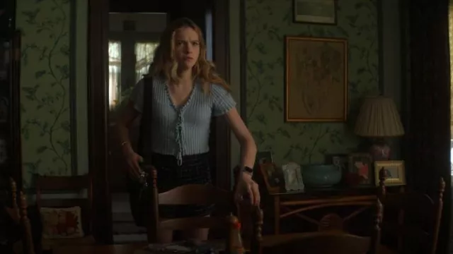 Veronica Beard Jazmin Shorts worn by Cece Brewer (Jayden Bartels) as seen in Goosebumps (S02E03)