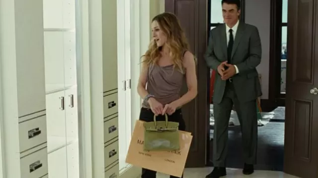 Exotic Birkin 25 of Carrie Bradshaw (Sarah Jessica Parker) in Sex and the City