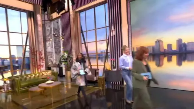 Veronica Beard Renzo Pant worn by Joy Behar as seen in The View on January 15, 2025