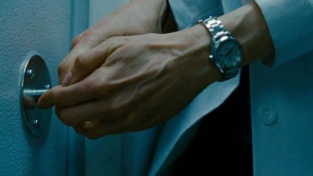 The Omega watch worn by Dr. Marta Shearing (Rachel Weisz) in the movie Jason Bourne: The Legacy