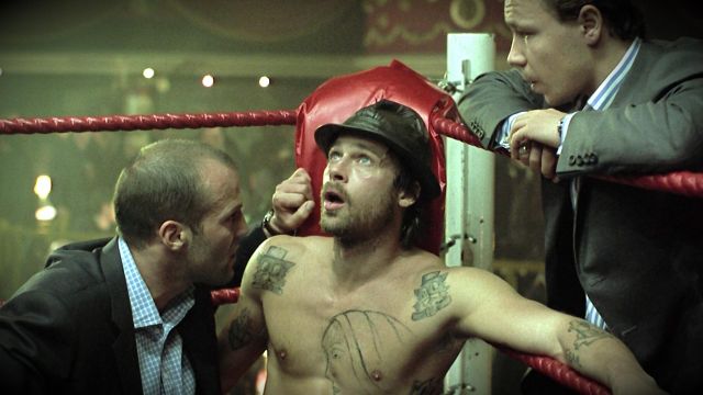 The Trilby hat leather Mickey O'neil (Brad Pitt) in Snatch