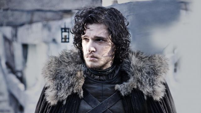 The costume of Jon Snow (Kit Harington) in Game of Thrones