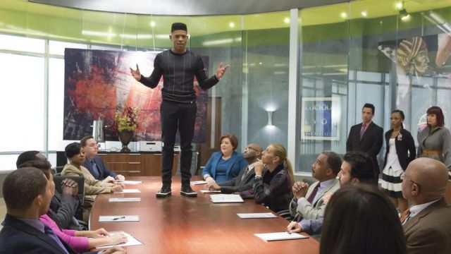 Sneakers Jimmy Choo of Hakeem Lyon (Bryshere Y. Gray) in Empire