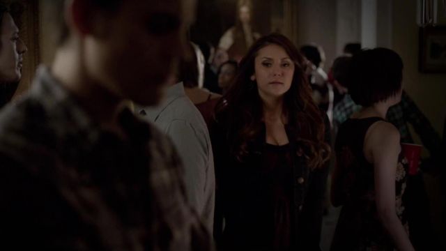 The dress Katherine Pierce aka Elena Gilbert (Nina Dobrev) in The Vampire Diaries S05E12