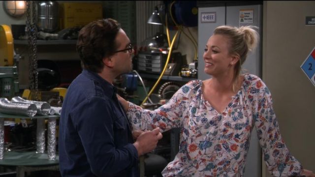 The top flower Ella Moss Penny in The Big Bang Theory S09E19